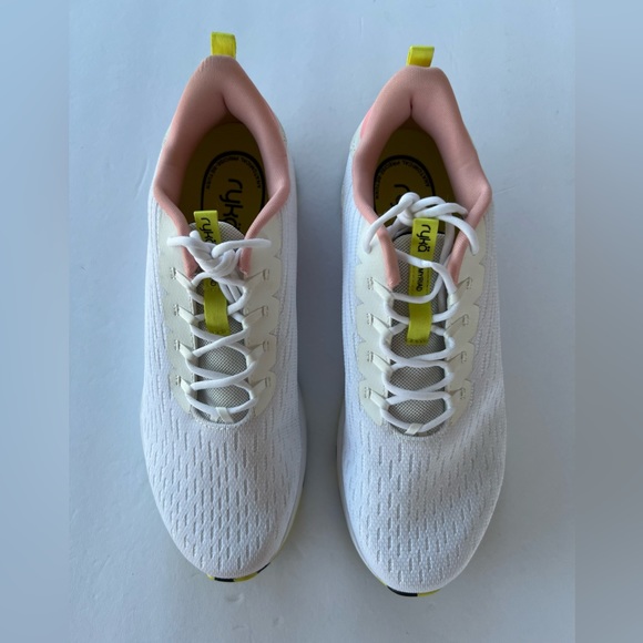 Ryka Women’s Myriad, White/pink Walking Shoe, Size 11 - Picture 6 of 9